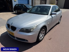 BMW 5-serie - 523i Executive Automaat Export Navi Airco koud Boekjes en NAP aanwezig. Auto is natuurlijk