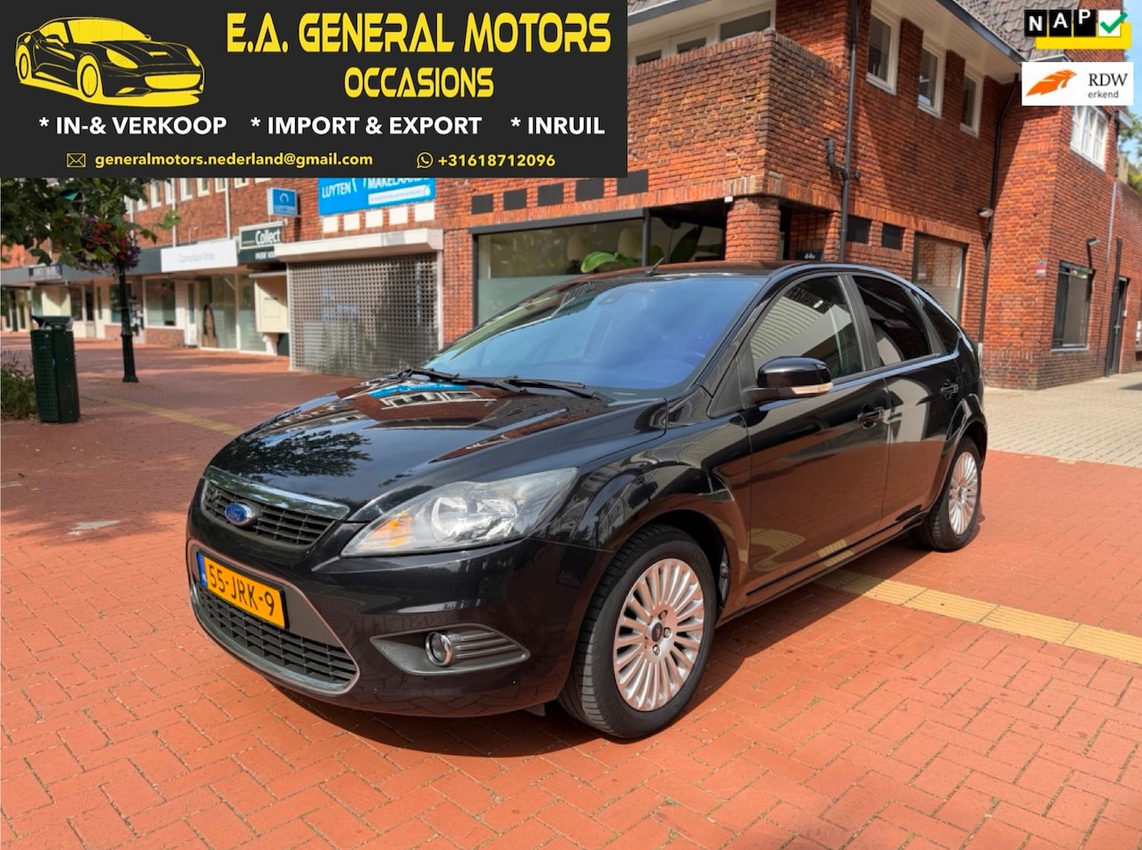 Ford Focus - 1.8 Titanium Flexi Fuel - AutoWereld.nl