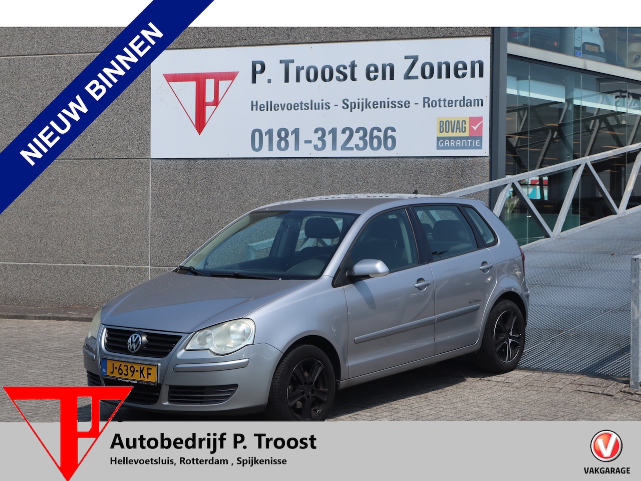 Volkswagen Polo - 1.2-12V Comfortline 5 deurs! Airco/Cruise control/Elektrische ramen/Centrale deurvergrende - AutoWereld.nl
