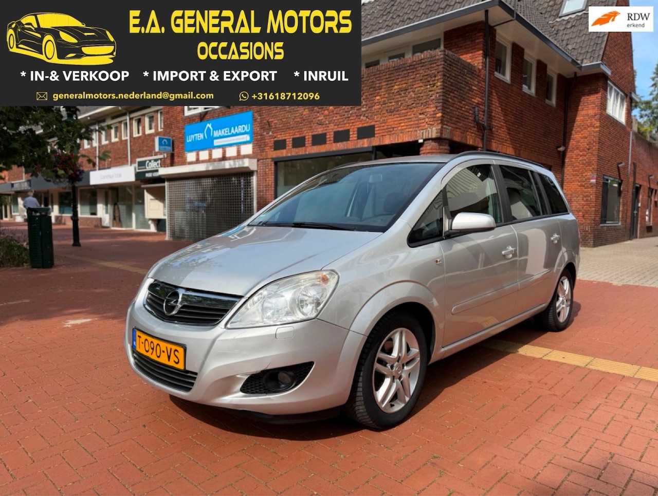 Opel Zafira - 1.8 Selection 7 pers | NEW APK - AutoWereld.nl