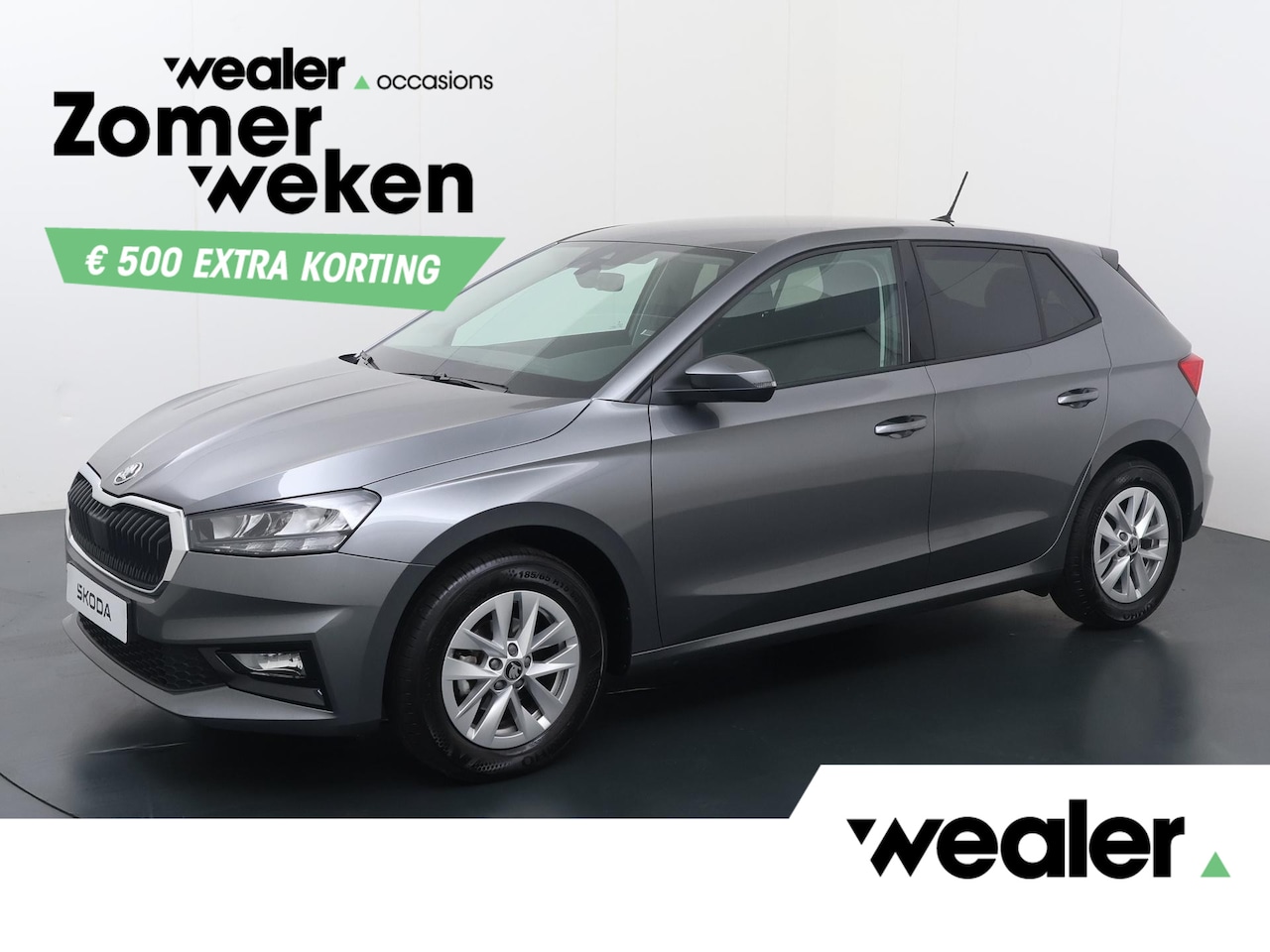 Skoda Fabia - 1.0 TSI Selection | Airco | Cruise Control | Apple Carplay/Android Auto | Parkeersensoren - AutoWereld.nl