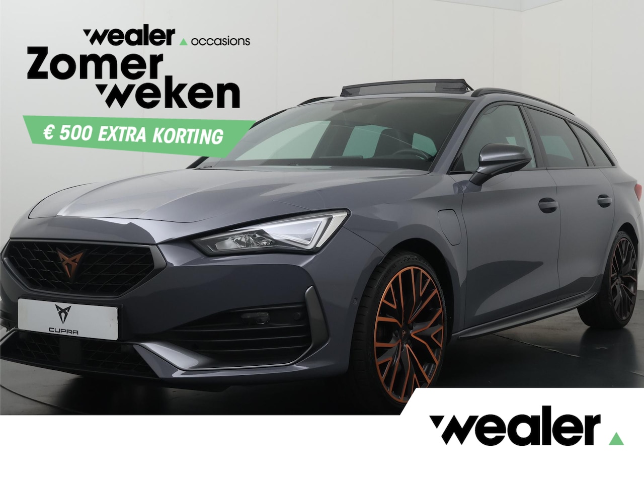 CUPRA Leon Sportstourer - 1.4 e-Hybrid VZ Performance | 245 PK | SoH 91% | Panoramadak | Adaptive cruise control | D - AutoWereld.nl