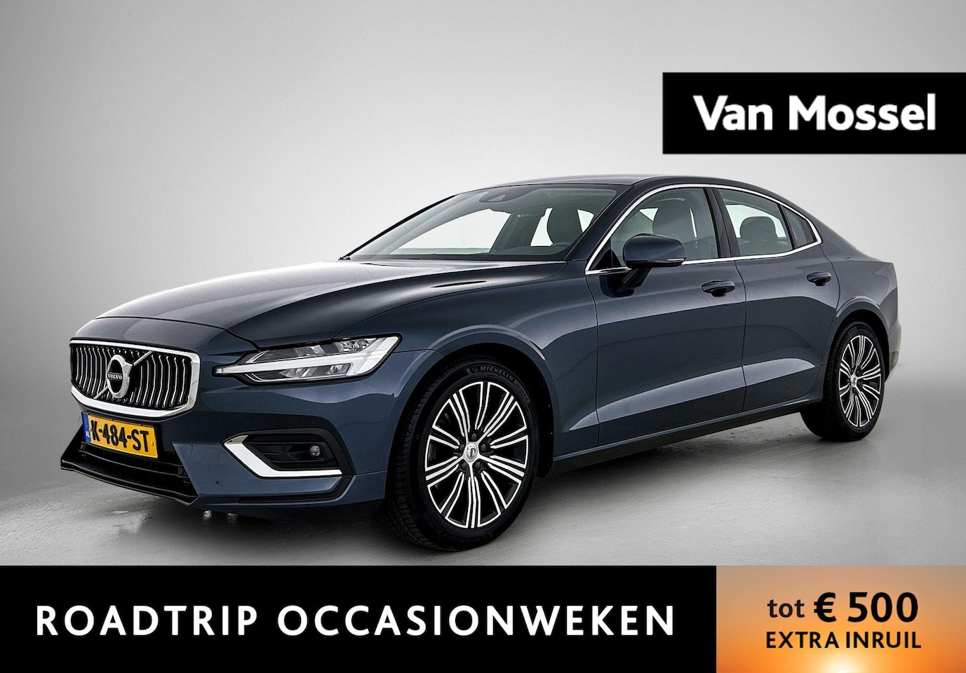 Volvo S60 - 2.0 B3 Inscription | ACHTERUITRIJCAMERA | STOELVERWARMING | STUURVERWARMING | LEDEREN BEKL - AutoWereld.nl