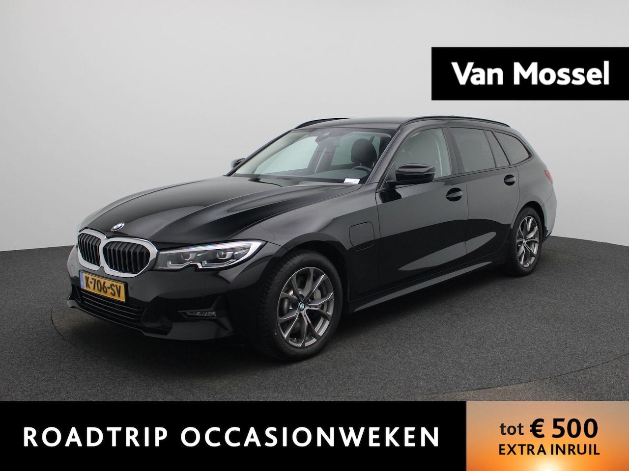 BMW 3-serie Touring - 330e | STOELVERWARMING | NAVIGATIE | ELEKTRISCHE ACHTERKLEP | LEDEREN BEKLEDING | APPLE CA - AutoWereld.nl