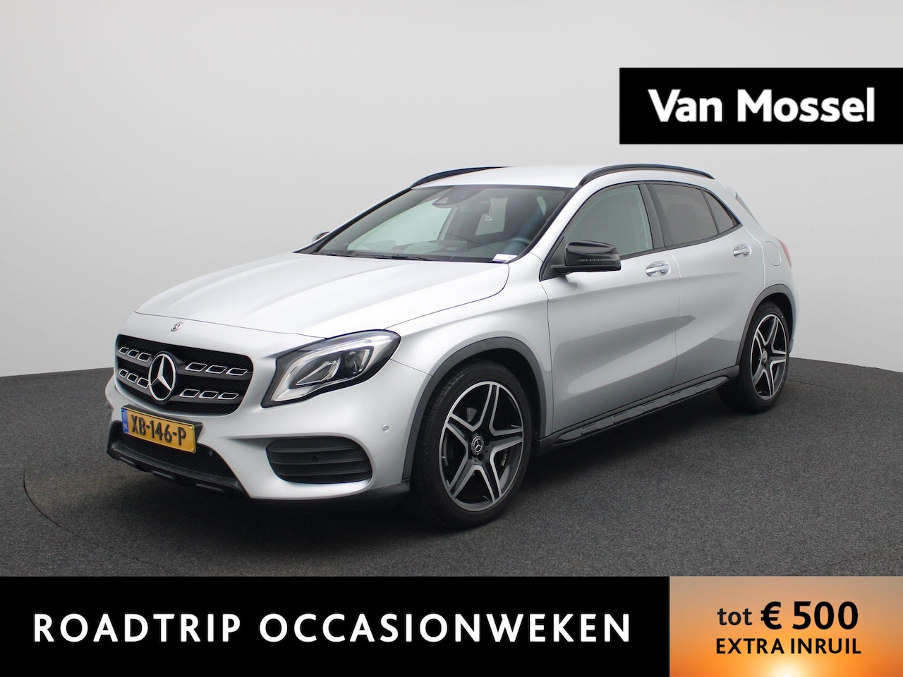 Mercedes-Benz GLA-Klasse - 180 Business Solution AMG | ACHTERUITRIJCAMERA | NAVIGATIE | CLIMATE CONTROL | TREKHAAK | - AutoWereld.nl