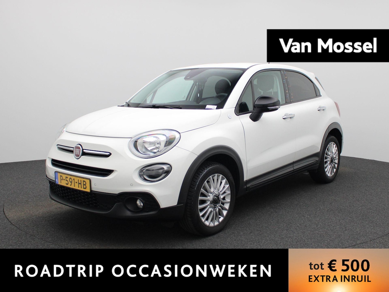 Fiat 500 X - 1.3 FireFly Turbo 150 Hey Google | ACHTERUITRIJCAMERA | DAB RADIO | CRUISE CONTROL | SPORT - AutoWereld.nl