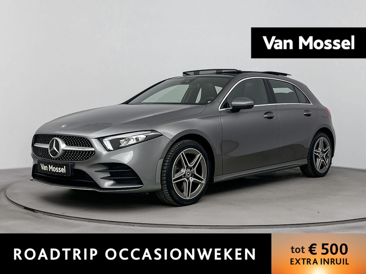 Mercedes-Benz A-klasse - AMG-Line 250e | Panoramadak | Stoelverwarming | | Sfeerverlichting | Climate Control - AutoWereld.nl