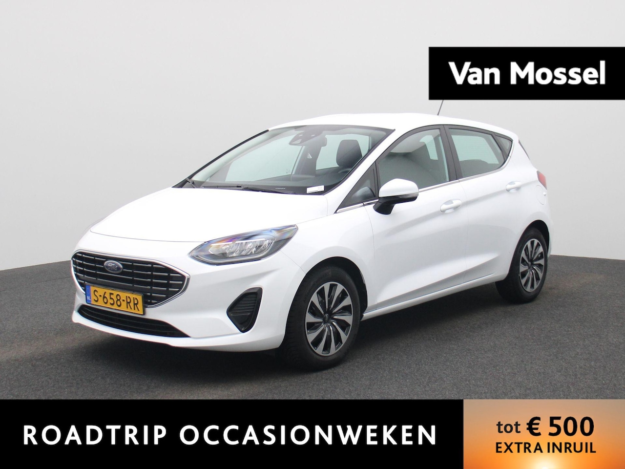 Ford Fiesta - 1.0 EcoBoost Hybrid Titanium | CLIMATE CONTROL | PARKEERSENSOREN | APPLE CARPLAY | CRUISE - AutoWereld.nl