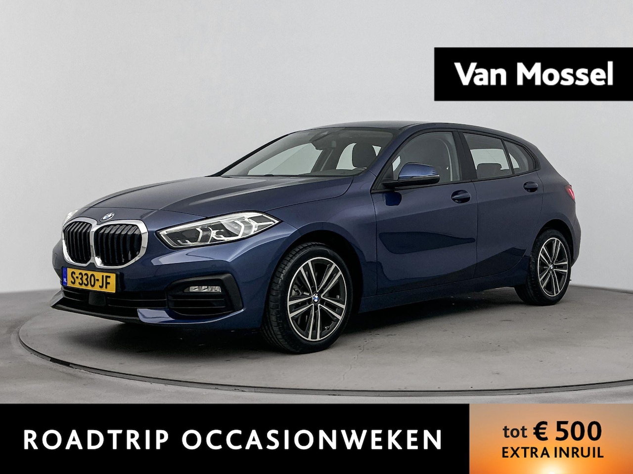 BMW 1-serie - 120i | PARKEERSENSOREN | LED | CRUISE CONTROL | LEDER | NAVIGATIE | CLIMATE CONTROL | STOE - AutoWereld.nl