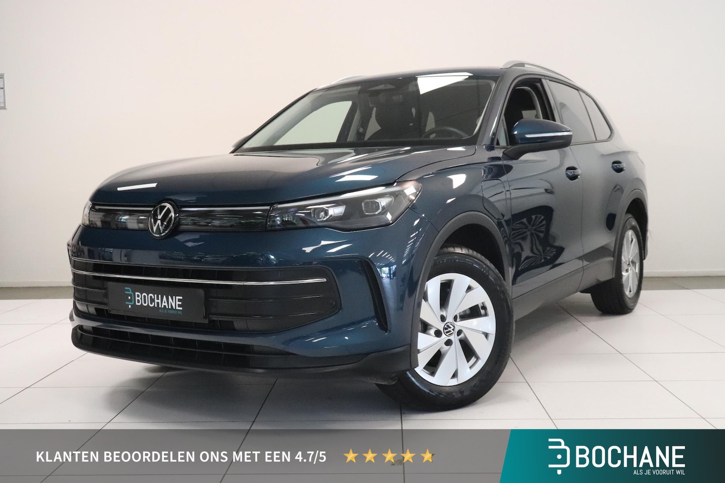 Volkswagen Tiguan - 1.5 eHybrid Life Edition | Camera | AppleCarplay AndroidAuto Navi | Trekhaak | Stuur & sto - AutoWereld.nl
