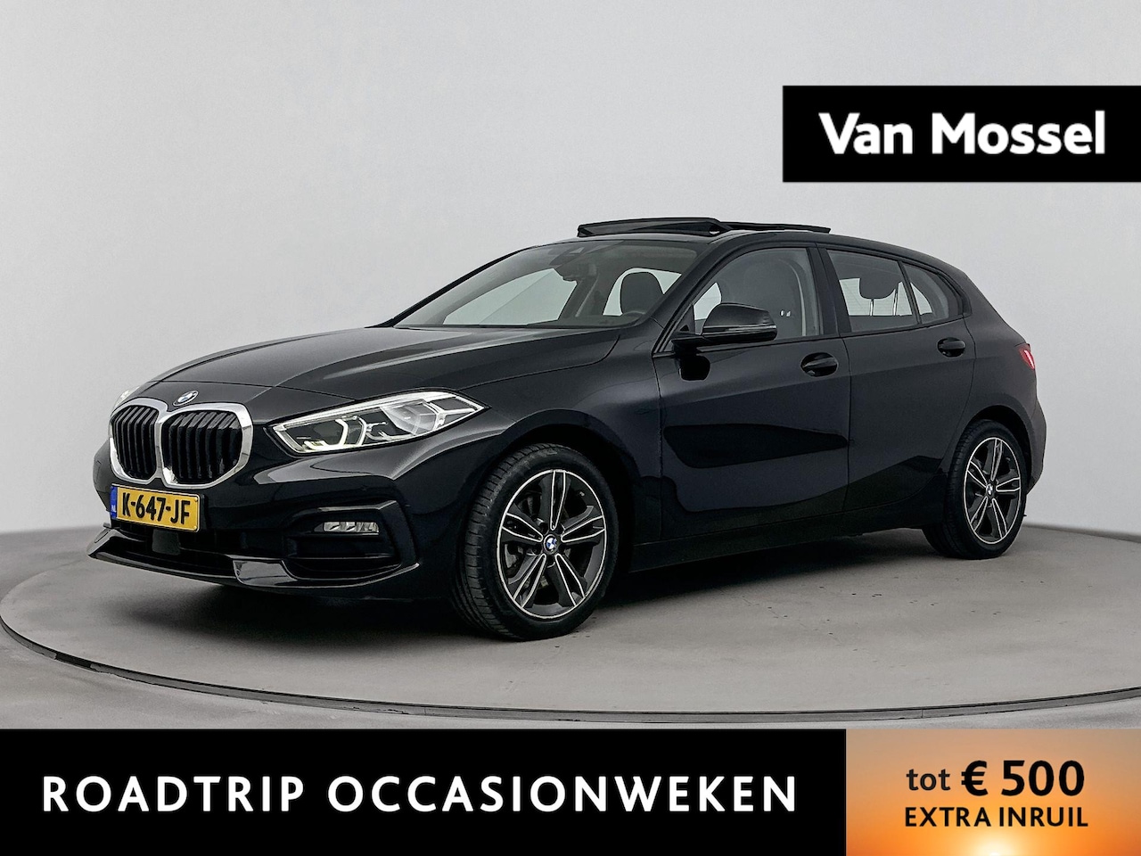 BMW 1-serie - 118i Executive Edition AUTOMAAT | PANORAMADAK | CLIMATE CONTROL | NAVIGATIE - AutoWereld.nl