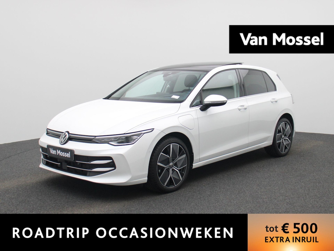 Volkswagen Golf - 1.5 eHybrid Style Edition 204 PK| Panoramadak | Trekhaak | Navigatie | LED Matrix | Stoelv - AutoWereld.nl