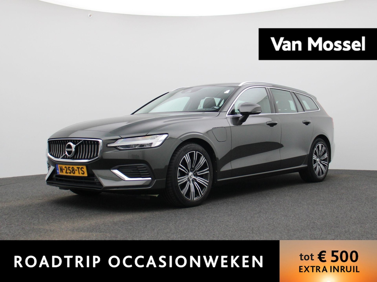 Volvo V60 - 2.0 T6 Recharge AWD Inscription Expression | Stoel + Stuurverwarming | Achteruitrijcamera - AutoWereld.nl
