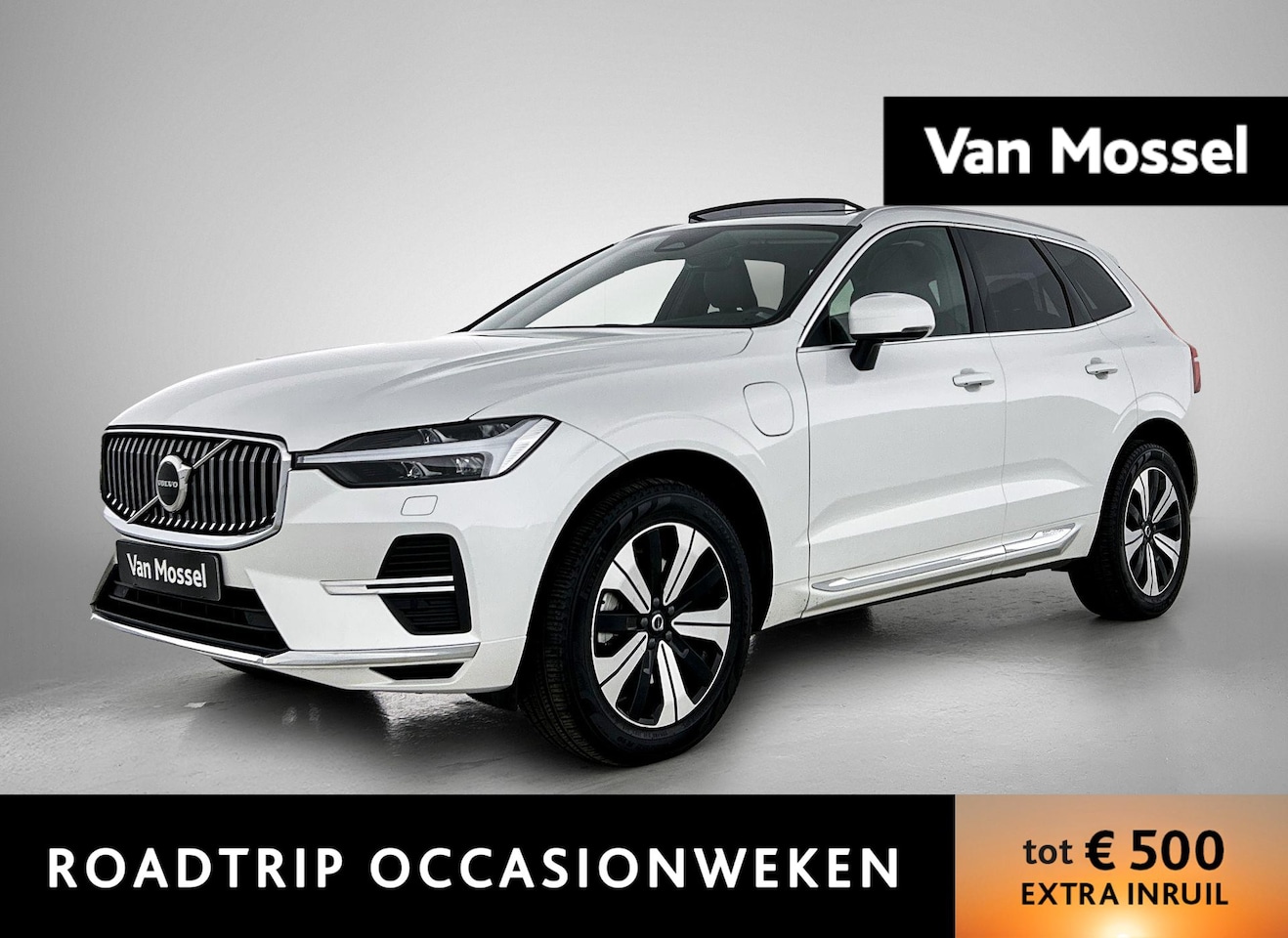 Volvo XC60 - 2.0 T6 Plug-in hybrid AWD Plus Bright | PANO-SCHUIFDAK | LEER | CAMERA | STOEL-STUURWIELVE - AutoWereld.nl