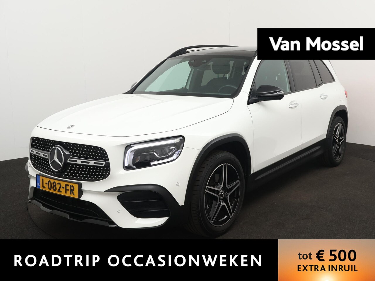 Mercedes-Benz GLB - 180 Business Solution AMG | PANORAMADAK | WIDESCREEN COCKPIT | ELEKTRISCHE ACHTERKLEP | AC - AutoWereld.nl