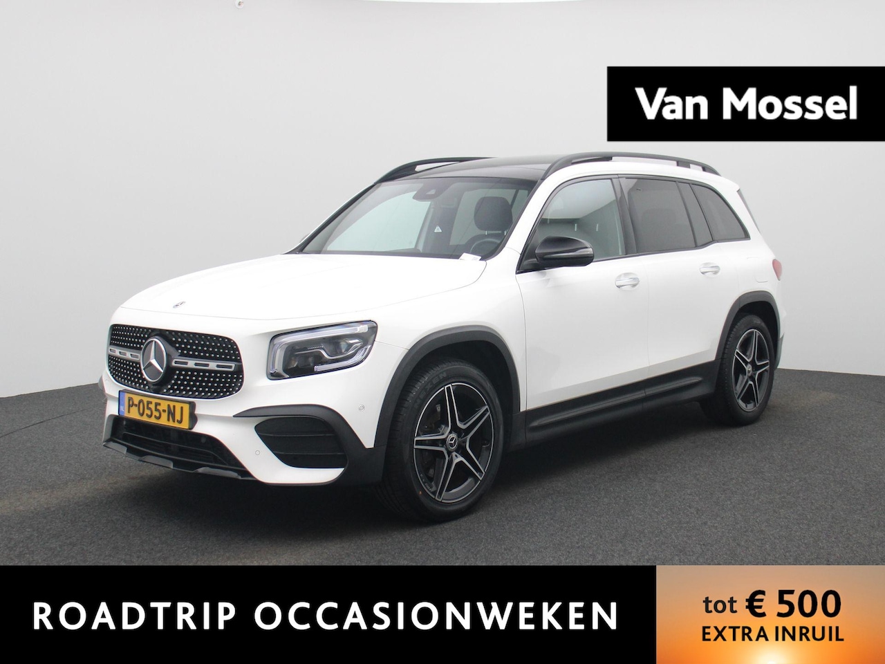 Mercedes-Benz GLB - 200 Business Solution AMG | PANORAMA SCHUIFDAK | SFEERVERLICHTING | ACHTERUITRIJCAMERA | N - AutoWereld.nl