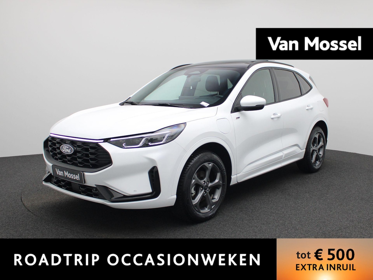 Ford Kuga - 2.5 PHEV ST-Line | PANO-SCHUIFDAK | HEAD-UP | WINTERPAKKET | CAMERA | NAVIGATIE | KEY-LESS - AutoWereld.nl