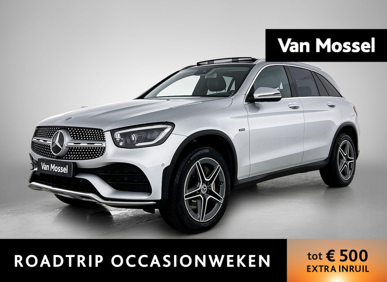 Mercedes-Benz GLC-klasse - 300e 4MATIC Business Solution AMG | PANO-SCHUIFDAK | BURMESTER AUDIO | 360 CAMERA | STOELV - AutoWereld.nl