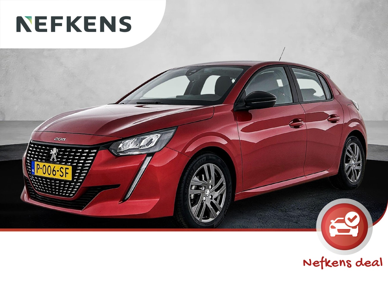 Peugeot 208 - 1.2 75pk Active Pack | LAGE KM | Navigatie | Airco | Cruise Control | Parkeersensoren | 16 - AutoWereld.nl