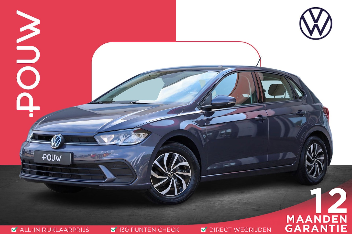Volkswagen Polo - 1.0 TSI 95pk Life | Cruise Control Adaptief | LM Velgen 15" | Apple Carplay/Android Auto - AutoWereld.nl