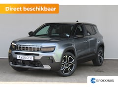 Jeep Avenger - Summit | 8 Jaar garantie | Panoramadak | Navigatie | Elektr. kofferklep | JBL audio | Came