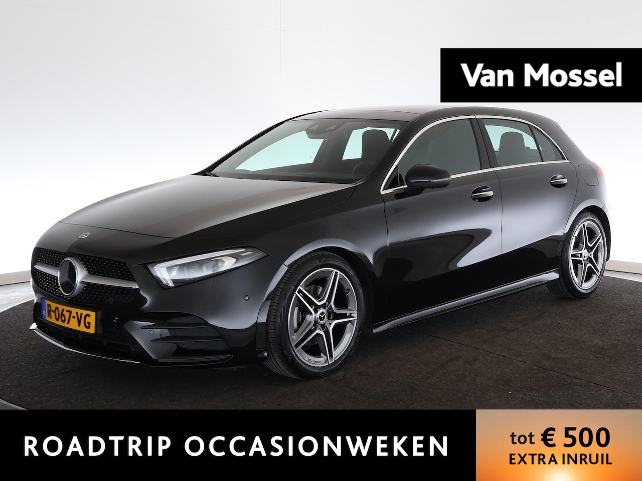 Mercedes-Benz A-klasse - 180 Premium Plus AMG AUTOMAAT | PANORAMADAK | NAVIGATIE | SFEERVERLICHTING | - AutoWereld.nl