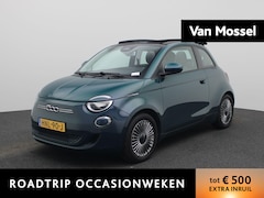 Fiat 500 - Icon 42 kWh | CABRIO | STOELVERWARMING | CAMERA | KEYLESS | NAVIGATIE | LMV | CRUISE CONTR