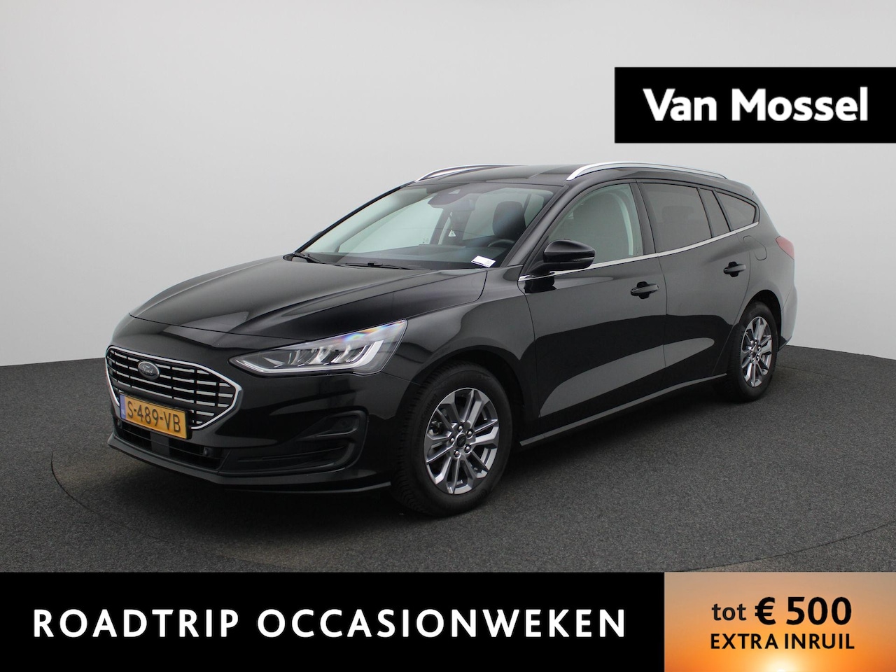 Ford Focus Wagon - 1.0 EcoBoost Hybrid Titanium | Apple Carplay / Android Auto | Parkeersensoren | Privacy Gl - AutoWereld.nl