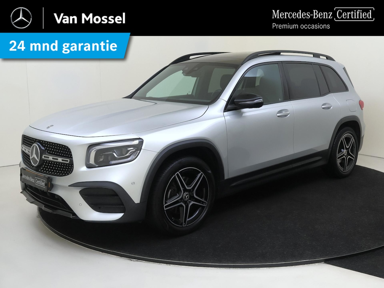 Mercedes-Benz GLB - 180 Business Solution AMG / Panoramadak/ Night/ Sfeerverlichting/ 19 inch - AutoWereld.nl