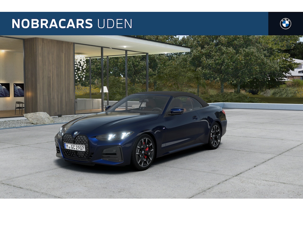 BMW 4-serie Cabrio - 420i M Sport Automaat / Trekhaak / Air Collar / Active Cruise Control / Comfort Access / P - AutoWereld.nl