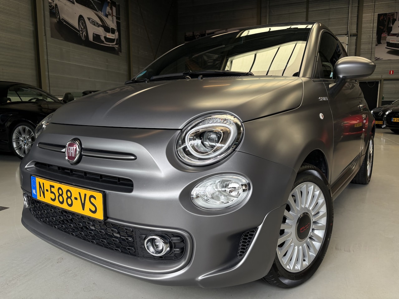 Fiat 500 - 1.0 Hybrid Sport Cabrio, Cruise, Carplay - AutoWereld.nl