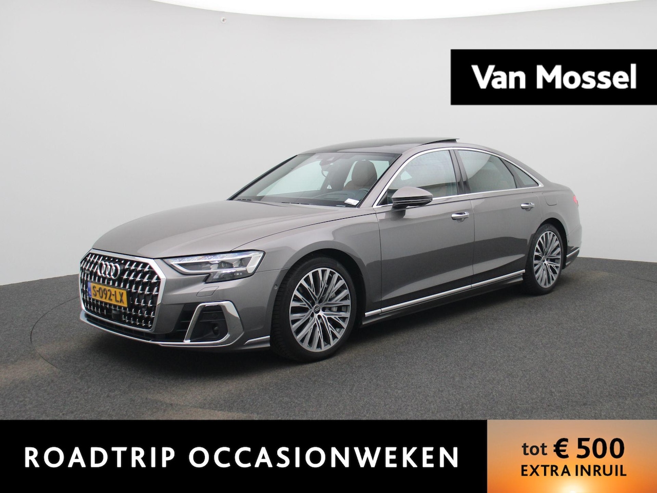 Audi A8 - 60 TFSI e quattro | PANORAMADAK | SOFTCLOSE | HEAD-UP | STOELKOELING & VERWARMING | MEMORY - AutoWereld.nl