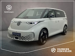 Volkswagen ID. Buzz - Pro Bulli 286pk 79 kWh 7p. | Warmtepomp | 7-zits | Trekhaak | Head-up Display | Harman-Kar