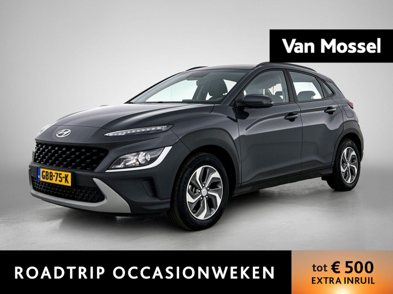 Hyundai Kona - 1.6 GDI HEV Fashion | ACHTERUITRIJCAMERA | NAVIGATIE | CLIMATE CONTROL | APPLE CARPLAY | A - AutoWereld.nl