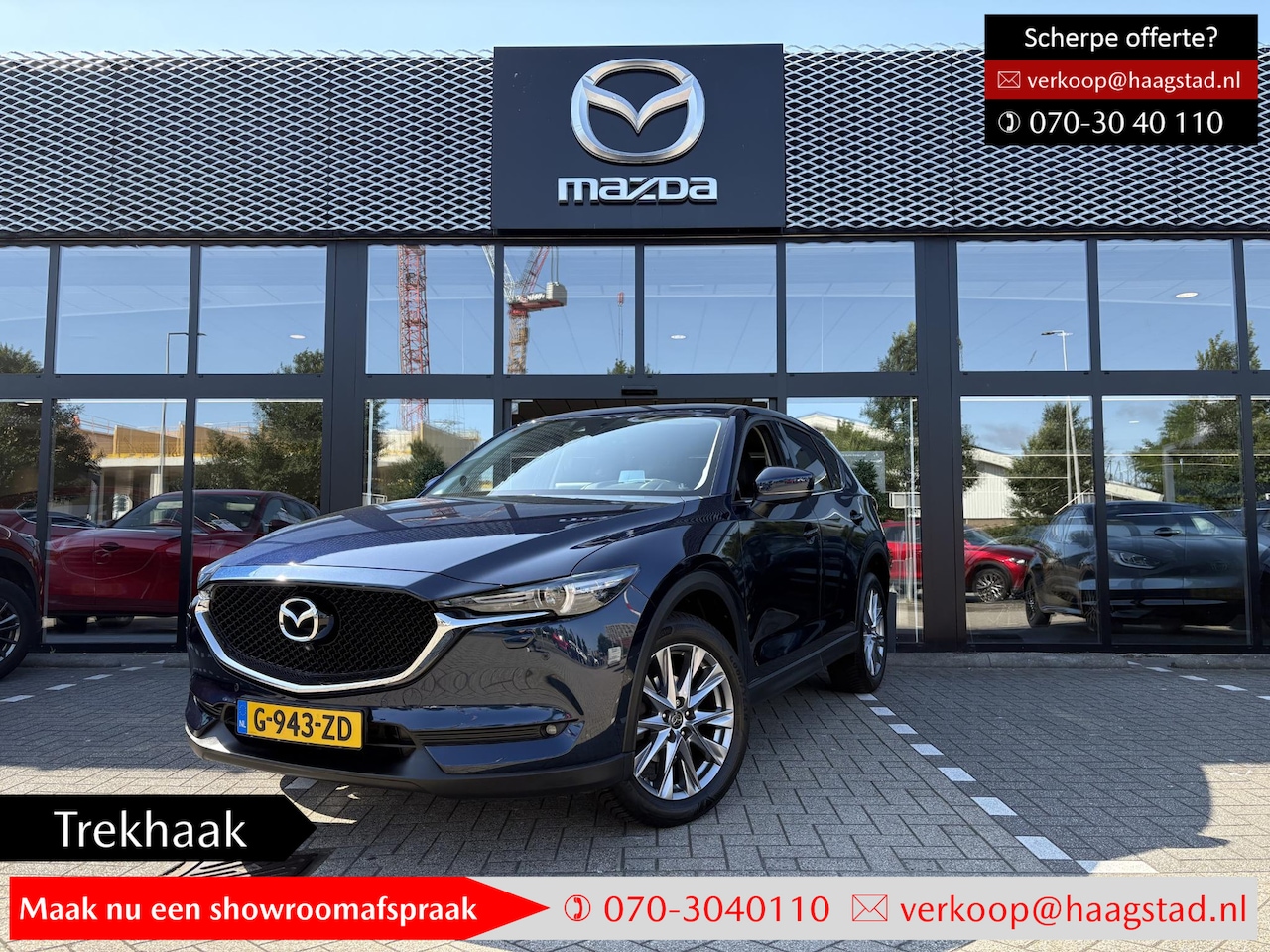 Mazda CX-5 - 2.0 SkyActiv-G 165 Business Luxury Dealer onderhouden / Apple Carplay-Android Auto / Trekh - AutoWereld.nl