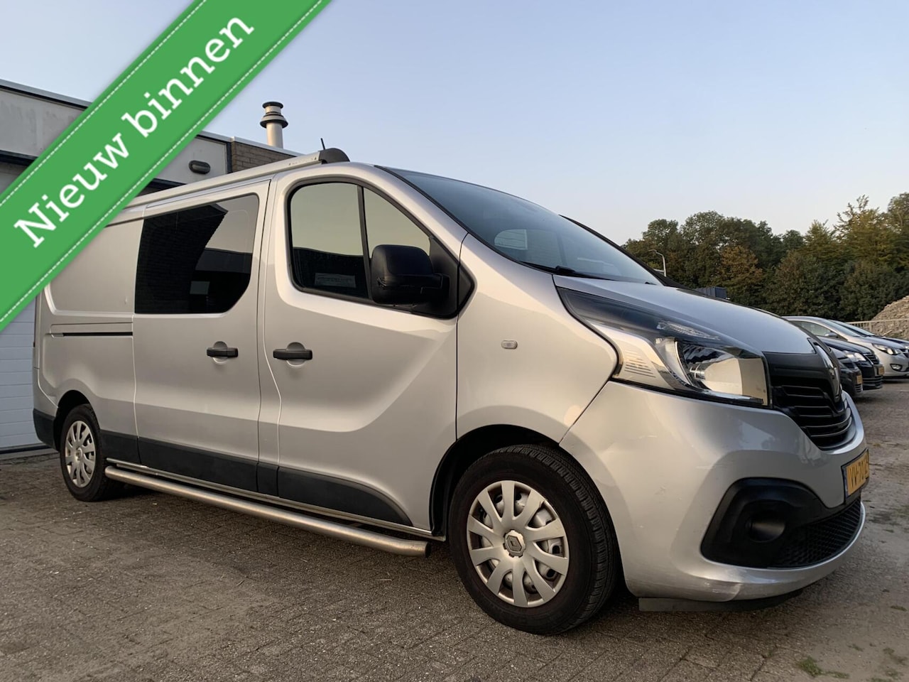 Renault Trafic - bestel 1.6 dCi T29 L2H1 5P. Dubbele Cabine Navi Airco Trekhaak Cruise control Leder stoele - AutoWereld.nl