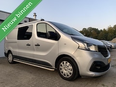 Renault Trafic - bestel 1.6 dCi T29 L2H1 5P. NAP Dubbele Cabine MARGE Navi Airco Trekhaak Cruise control Le
