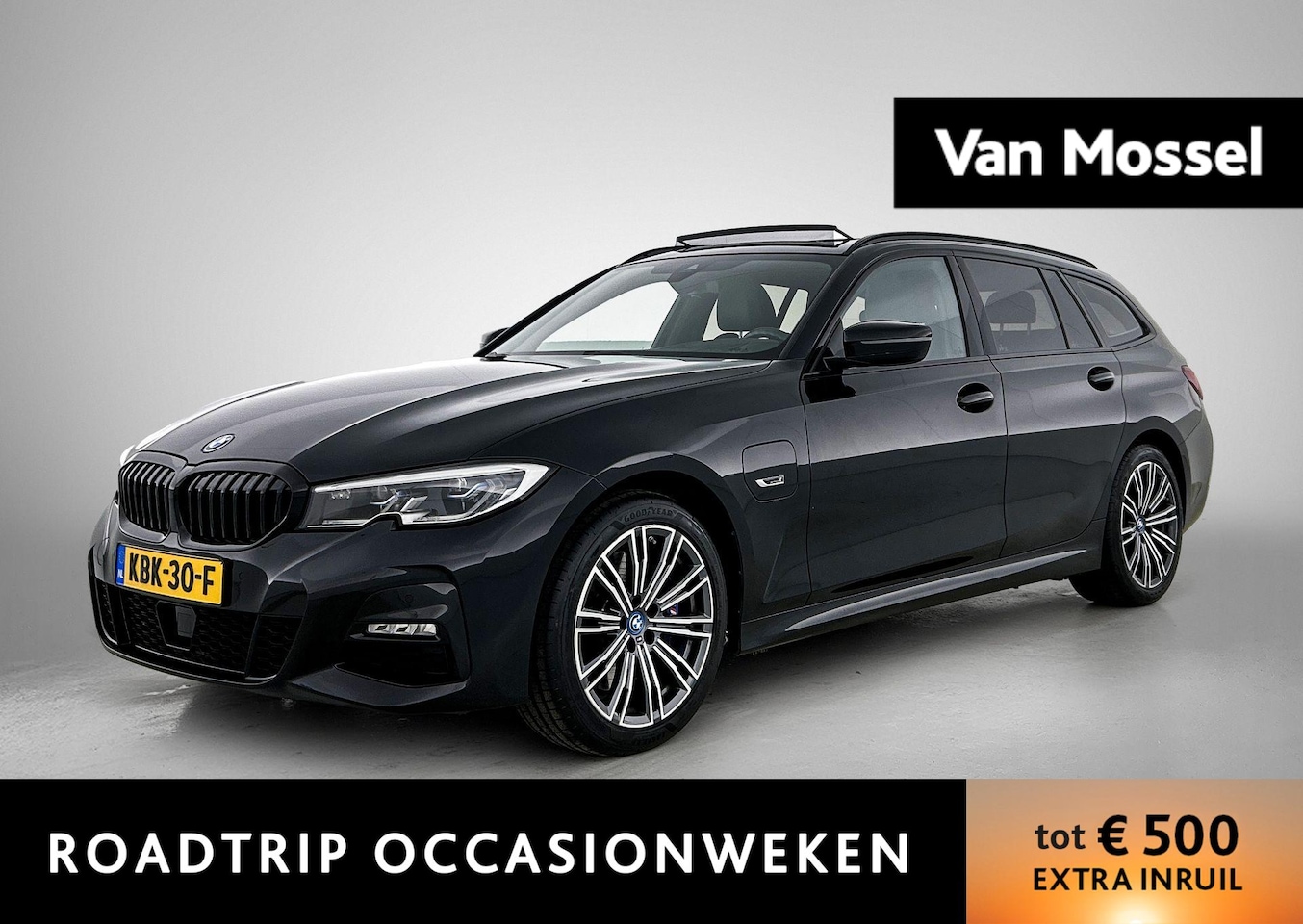 BMW 3-serie Touring - 330e M Sport Edition | PANORAMADAK | LEDER | PARKEERSENSOREN | APPLE CARPLAY | ANDROID AUT - AutoWereld.nl