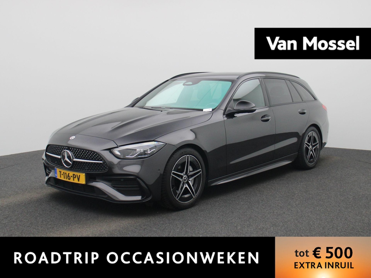 Mercedes-Benz C-klasse Estate - 180 AMG Line | ACHTERUITRIJCAMERA | ELEKTRISCHE KOFFERKLEP | APPLE CARPLAY - ANDROID AUTO - AutoWereld.nl