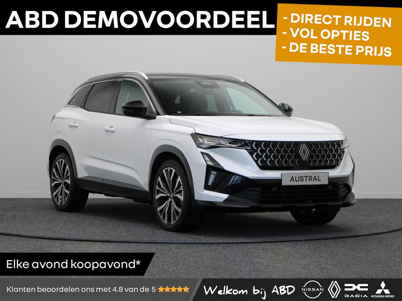 Renault Austral - E-Tech full hybrid 200pk techno | Vijf jaar garantie | All season banden | 20" lichtmetale - AutoWereld.nl