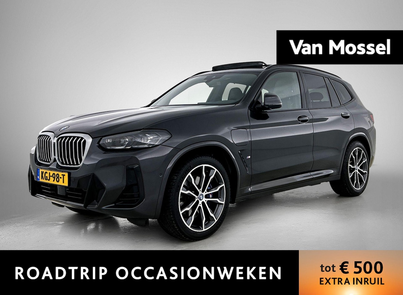 BMW X3 - xDrive30e High Executive | M-SPORT | PANO-SCHUIFDAK | HARMAN KARDON | HEAD-UP | CAMERA | L - AutoWereld.nl