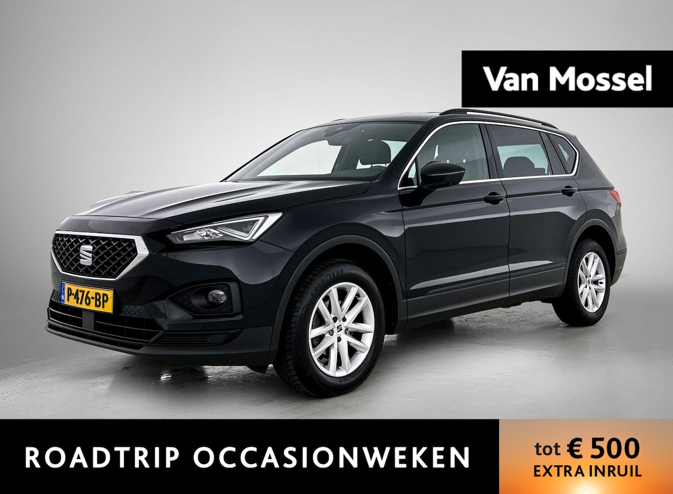SEAT Tarraco - 1.5 TSI Style Business Intense 7 PERSOONS AUTOMAAT | CAMERA | NAVIGATIE | DRAADLOOS TELEFO - AutoWereld.nl
