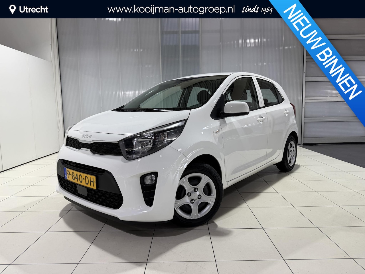 Kia Picanto - 1.0 DPi ComfortLine Bluetooth, cruise control, Airco - AutoWereld.nl