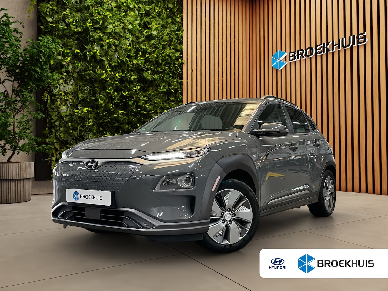 Hyundai Kona Electric - EV Premium 64 kWh | NL auto | SOH 100%! | Navi | Leer | Stoelverw. + ventilatie | Camera | - AutoWereld.nl