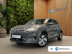 Hyundai Kona Electric - EV Premium 64 kWh | NL auto | SOH 100% | Navi | Leer | Stoelverw. + ventilatie | Camera |