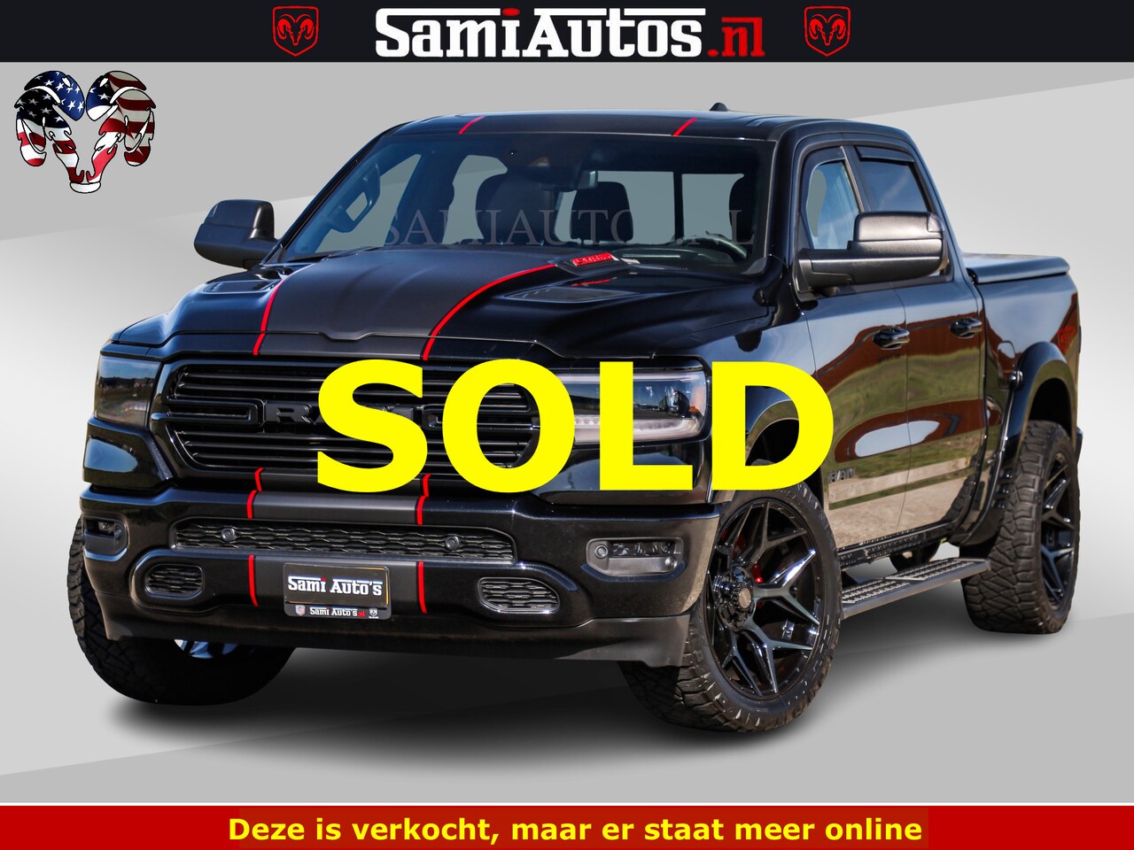 Dodge Ram Pick Up - GT HULK | 5.7 V8 HEMI | VIRTUAL COCKPIT | HEAD-UP | ADAPTIVE CRUISE | 360 CAMERA | TRX PAC - AutoWereld.nl