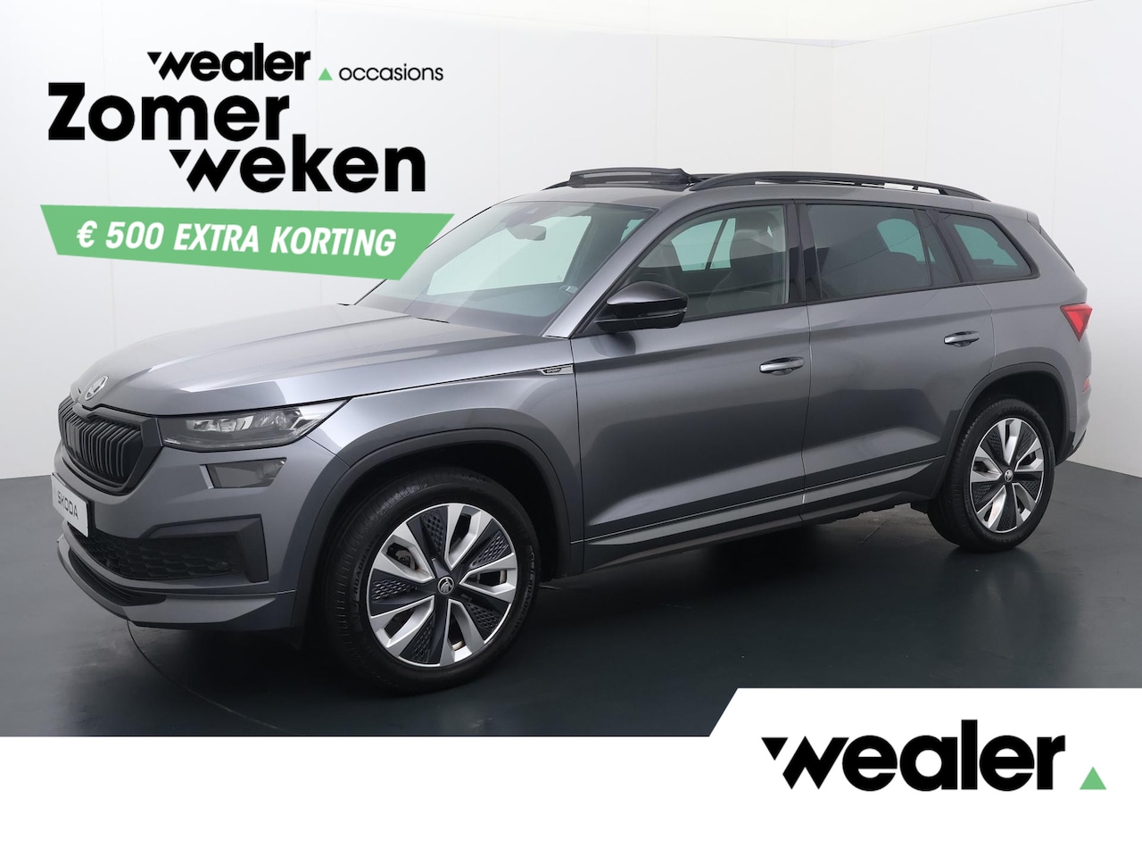 Skoda Kodiaq - 1.5 TSI Sportline Business 7p. | 150 PK | Automaat | Panoramadak | Matrix LED koplampen | - AutoWereld.nl
