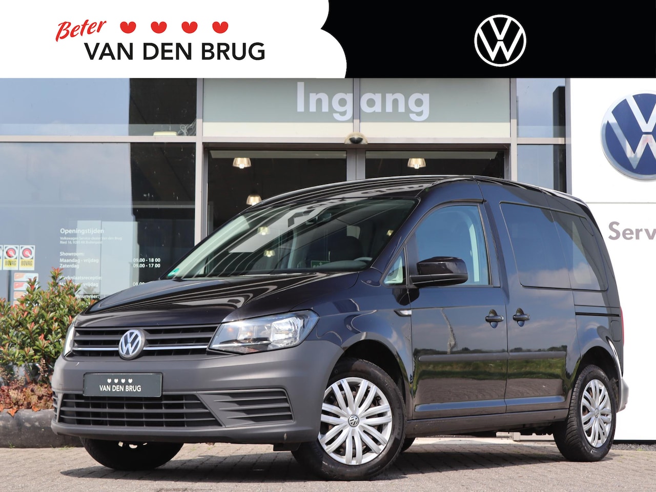 Volkswagen Caddy - 1.4 TSI 125 pk Trendline | Navigatie | App Connect | PDC | Airco | Cruise Control | - AutoWereld.nl