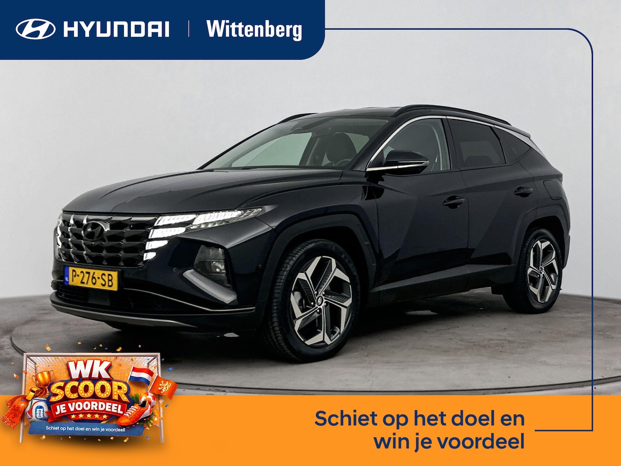 Hyundai Tucson - 1.6 T-GDI HEV Premium | Leer | Stoelventilatie | Memory | 360 Camera | El. bed. achterklep - AutoWereld.nl