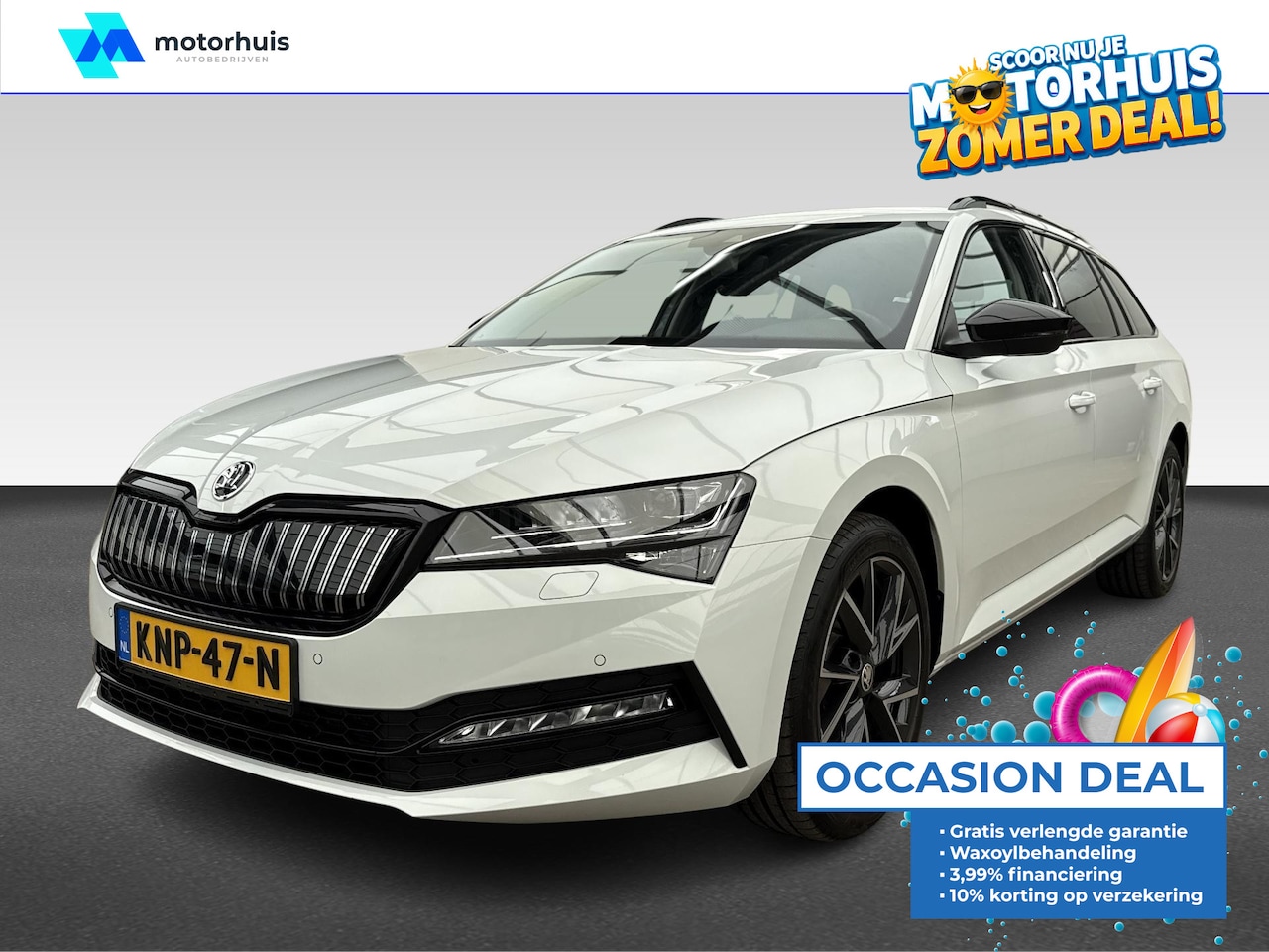 Skoda Superb Combi - 1.4 TSI iV Sportline Business 1.4 TSI iV Sportline Business - AutoWereld.nl